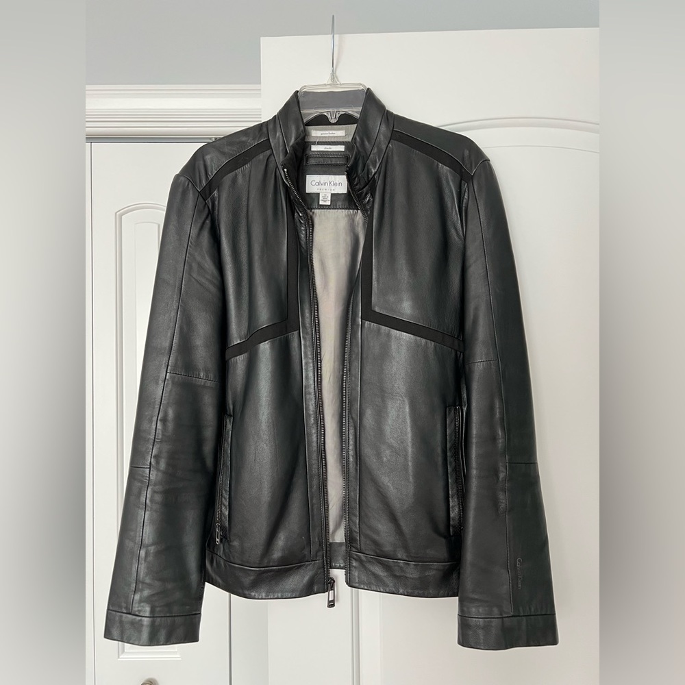 Calvin Klein Leather Jacket
